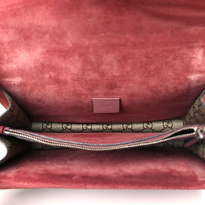 Gucci GG Supreme Monogram Blooms Small Dionysus Shoulder Bag Beige Multicolor Dry Rose 5 of 10