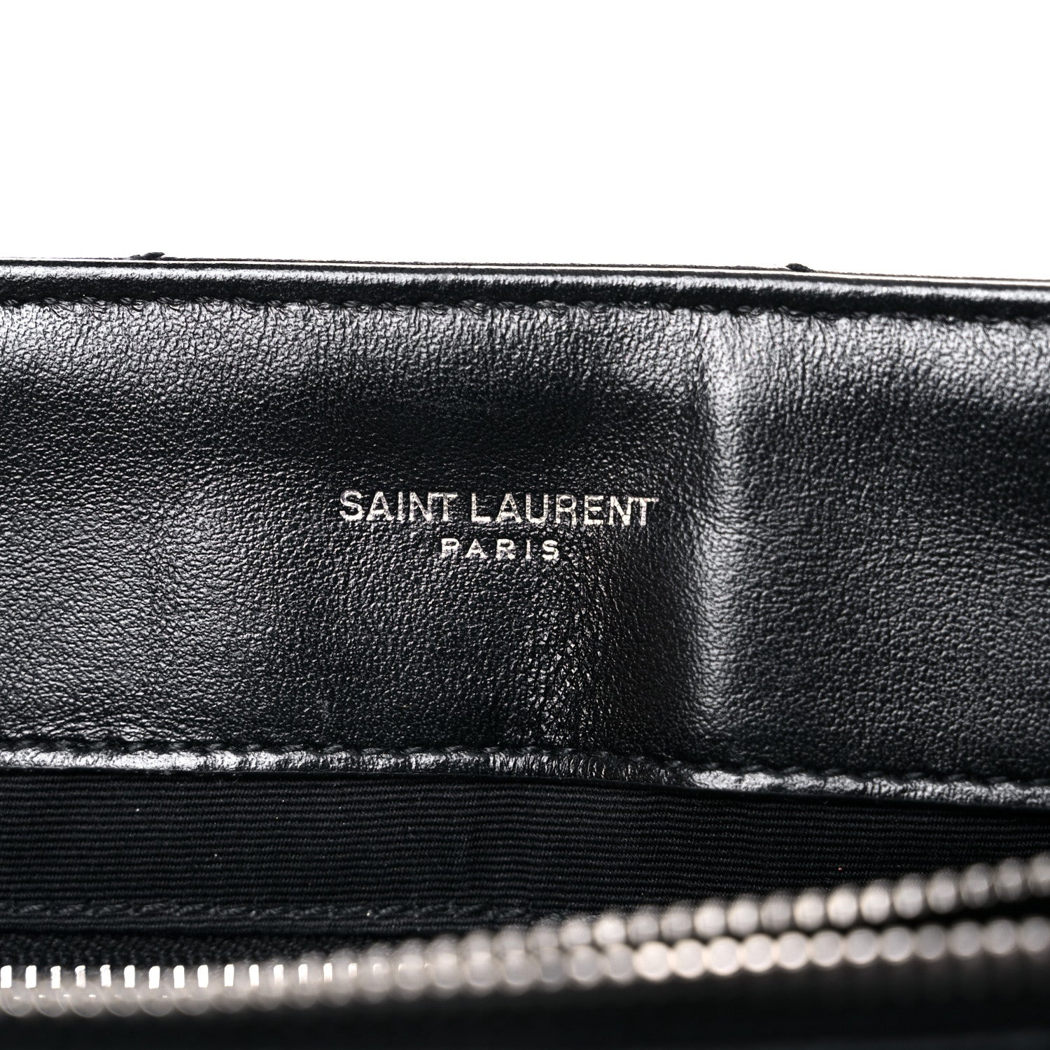 Saint Laurent Calfskin Y Quilted Monogram Medium Loulou Chain Satchel Black 6 of 25