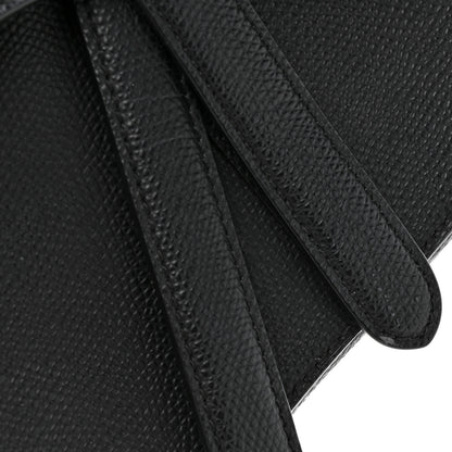 Christian Dior Grained Calfskin Mini Saddle Bag Black 11 of 12