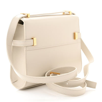 Saint Laurent SAINT LAURENT Smooth Calfskin Mini Manhattan Shoulder Bag Blanc Vintage 3 of 10