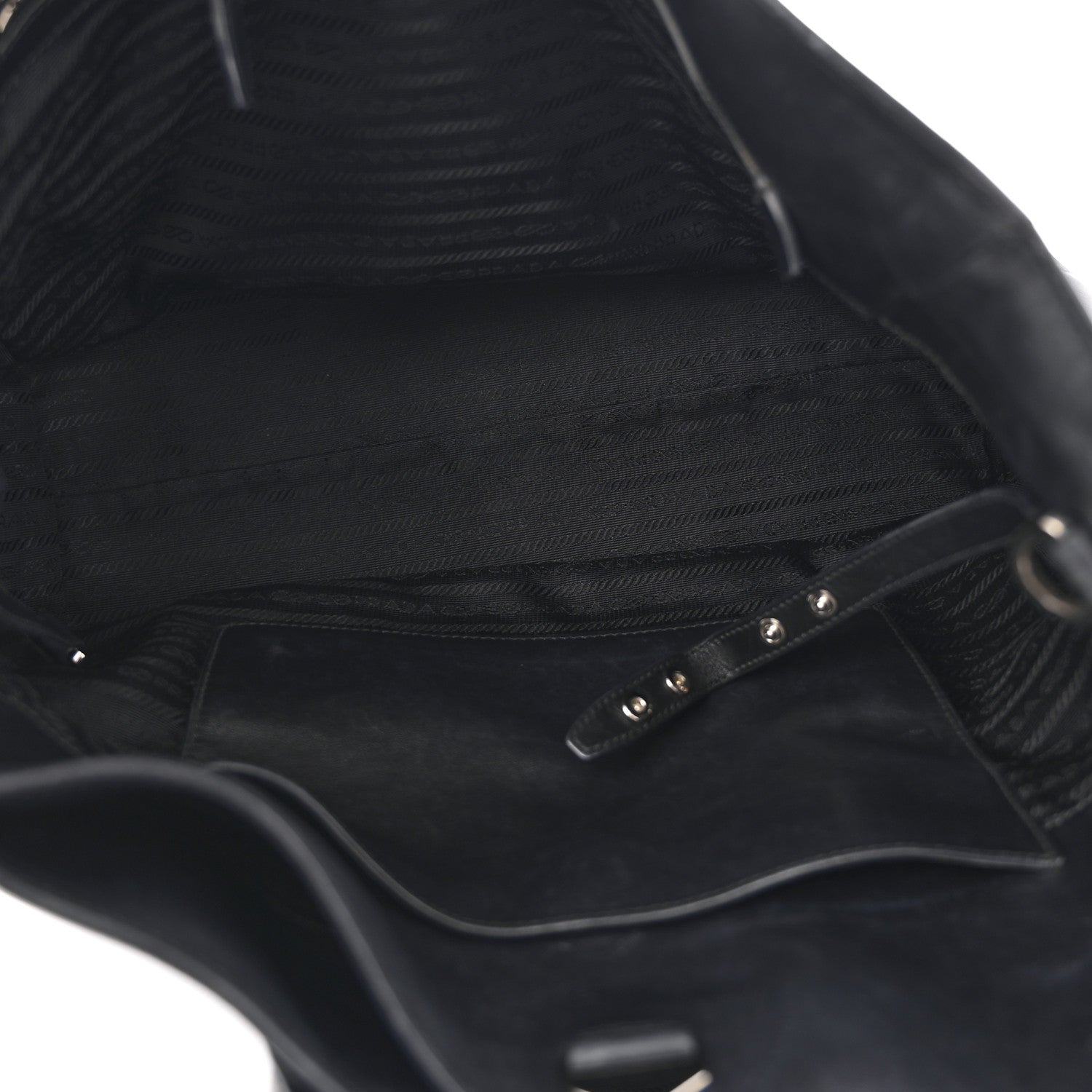 Prada City Calf Tote Black 5 of 14