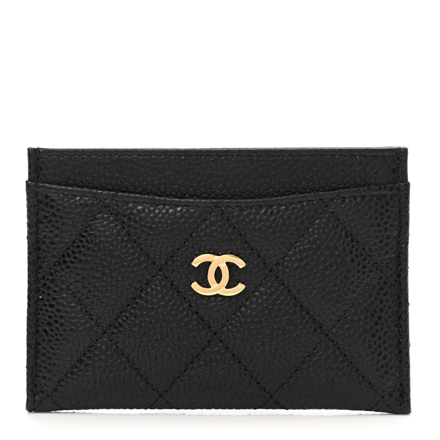 Chanel Caviar Quilted Card Holder Black 1 of 9