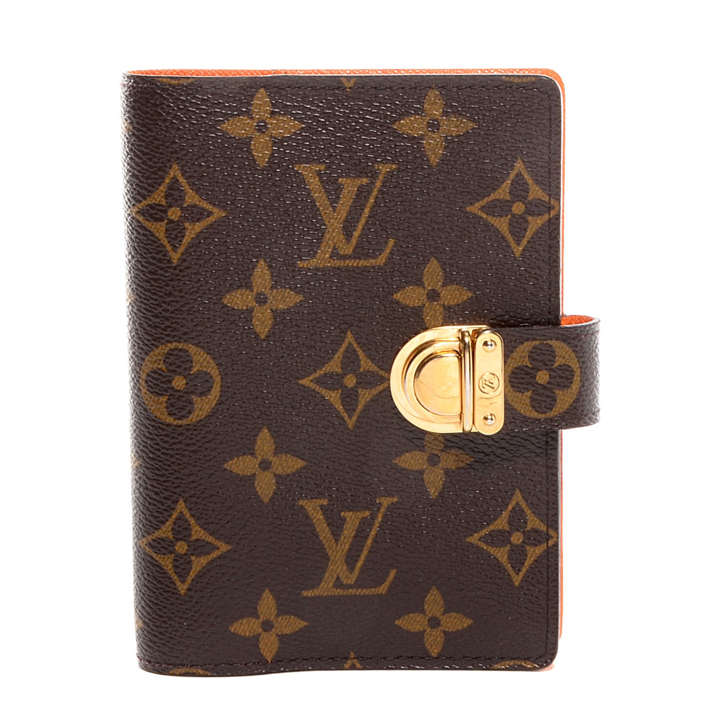 Monogram Koala Small Ring Agenda PM Orange