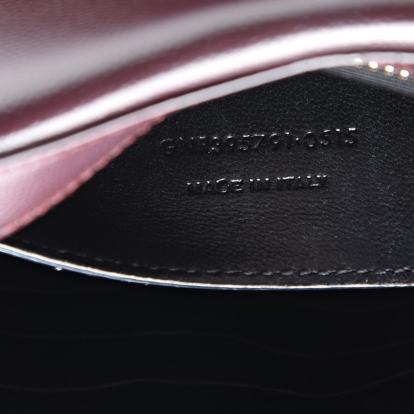 Grain De Poudre Small Classic Monogram Camera Bag Burgundy