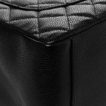 Chanel Caviar Quilted Grand Shopping Tote GST Black 11 of 14