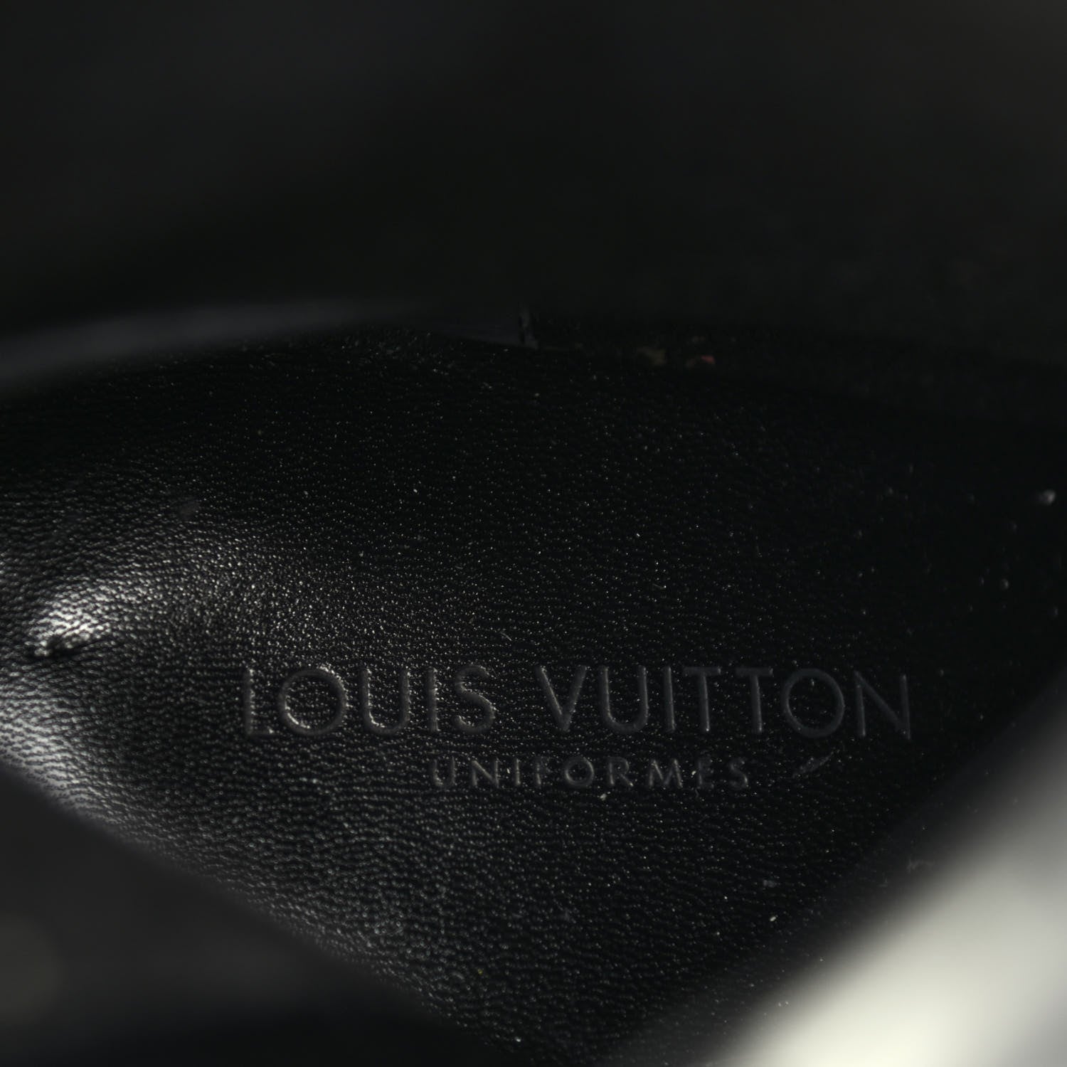 Louis Vuitton Patent Silhouette Ankle Boots 38.5 Black 7 of 9