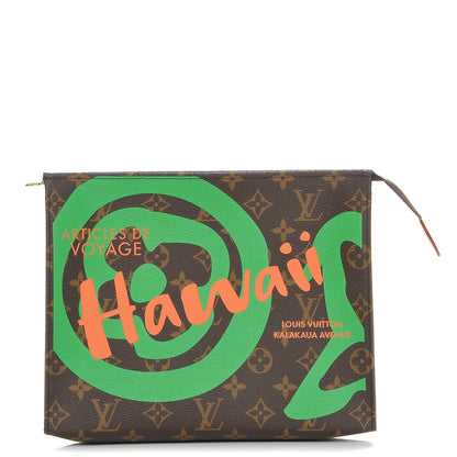 Louis Vuitton Monogram Tahitienne Hawaii Toiletry Pouch 26 1 of 8