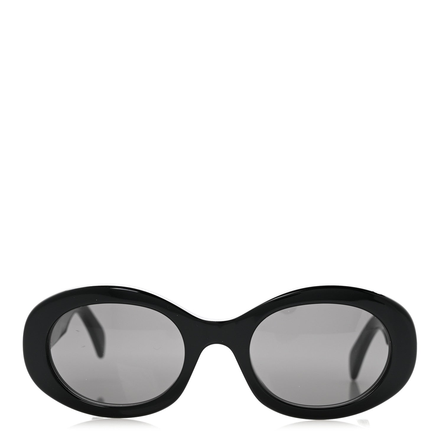 Celine Acetate Triomphe 01 Sunglasses CL 40194U Black 2 of 8