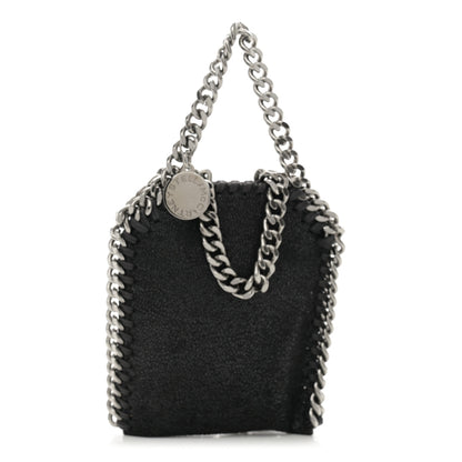 Stella McCartney Shaggy Deer Micro Falabella Tote Black 1 of 9