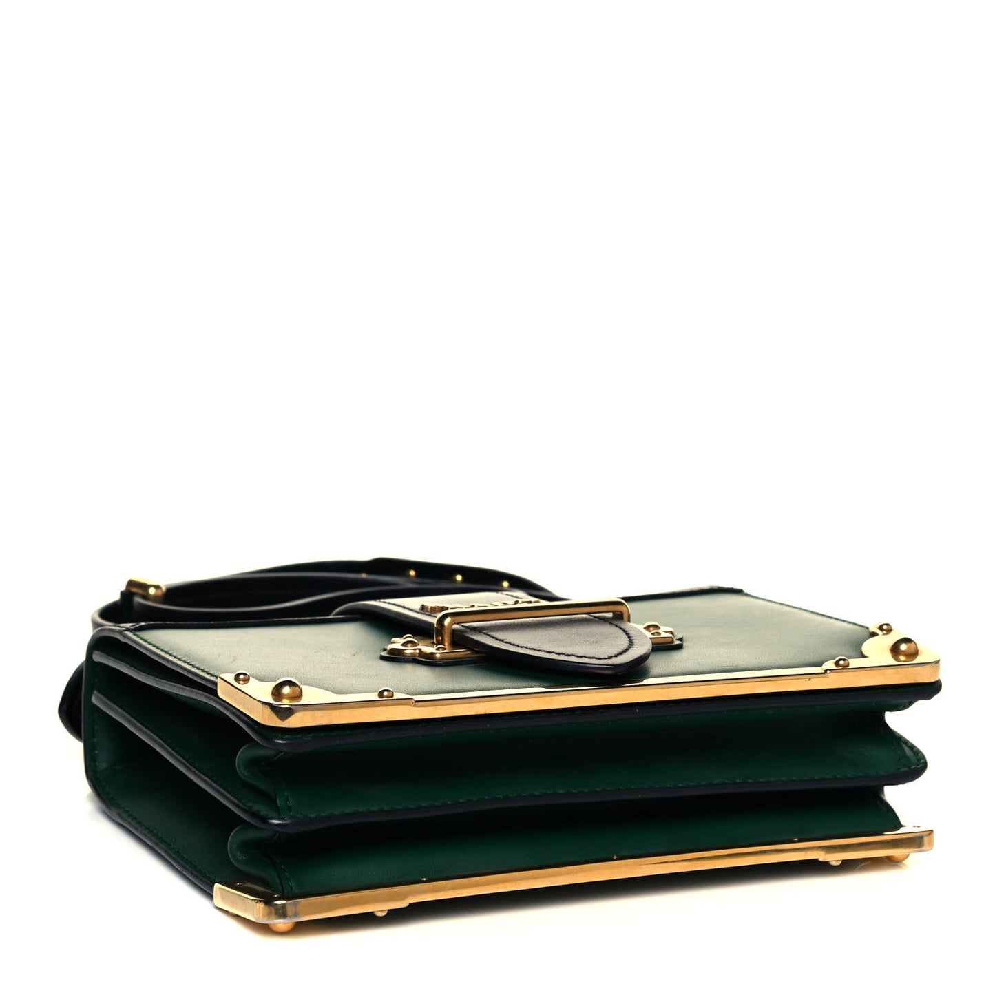 City Calf Saffiano Cahier Bag Biliardo Black