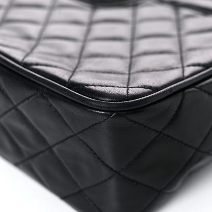 Chanel Lambskin Quilted CC Tassel Camera Case Black 10 of 20