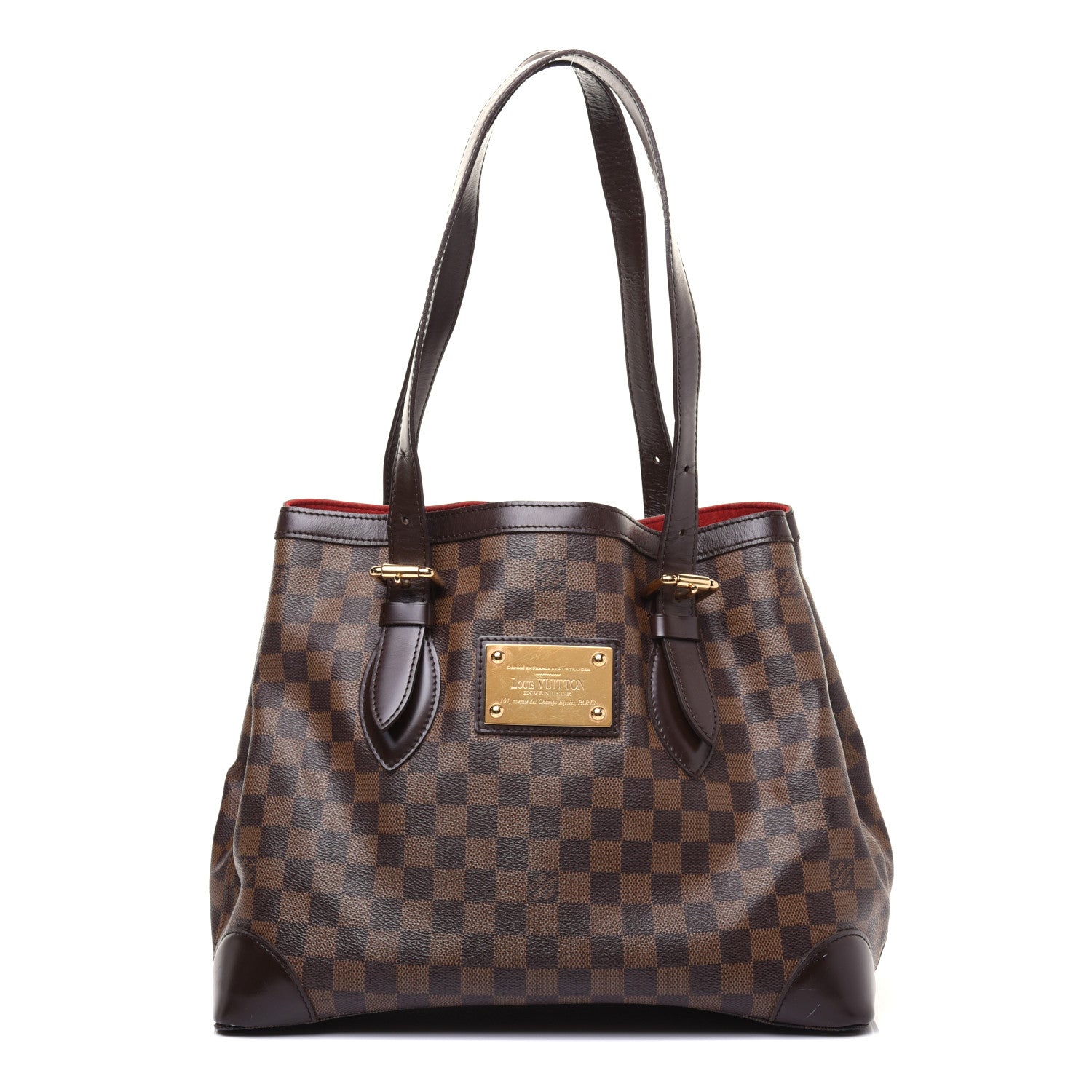 Louis Vuitton Damier Ebene Hampstead MM 1 of 27