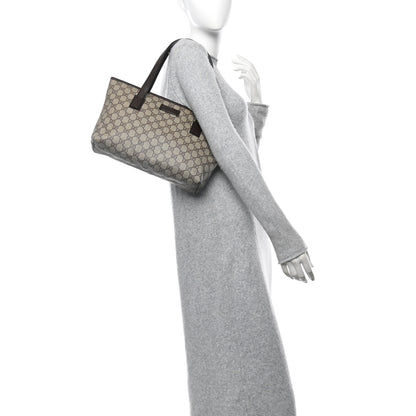 Gucci GG Supreme Monogram Small Joy Tote Dark Brown 2 of 13