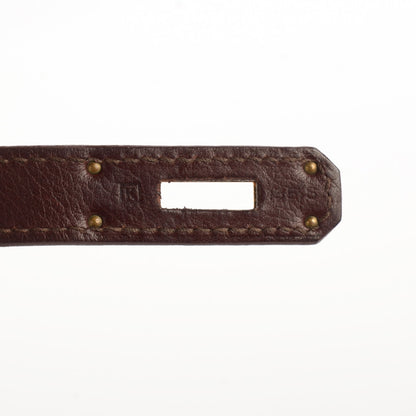 Hermes Evergrain Kelly Retourne 32 Havane 4 of 24
