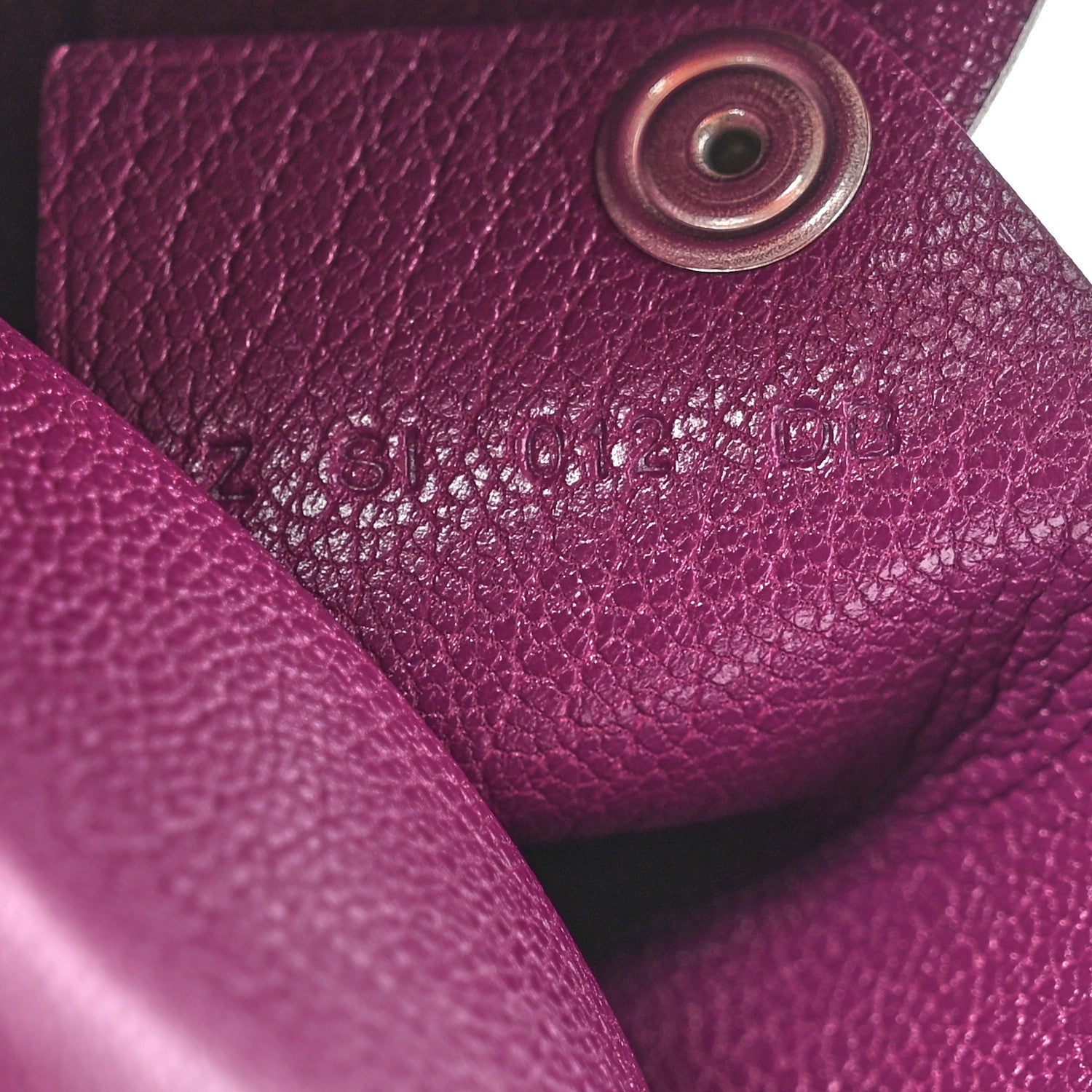 Hermes Chevre Mysore Calvi Card Case Anemone 8 of 8