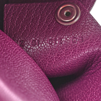 Hermes Chevre Mysore Calvi Card Case Anemone 8 of 8