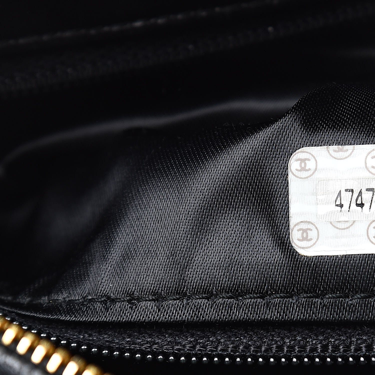 Chanel Patent Quilted Camera Case Black 7 of 15
