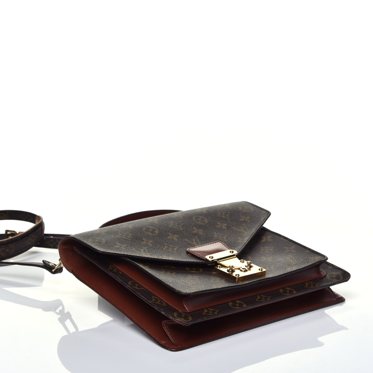 Louis Vuitton Monogram Monceau 28 4 of 9