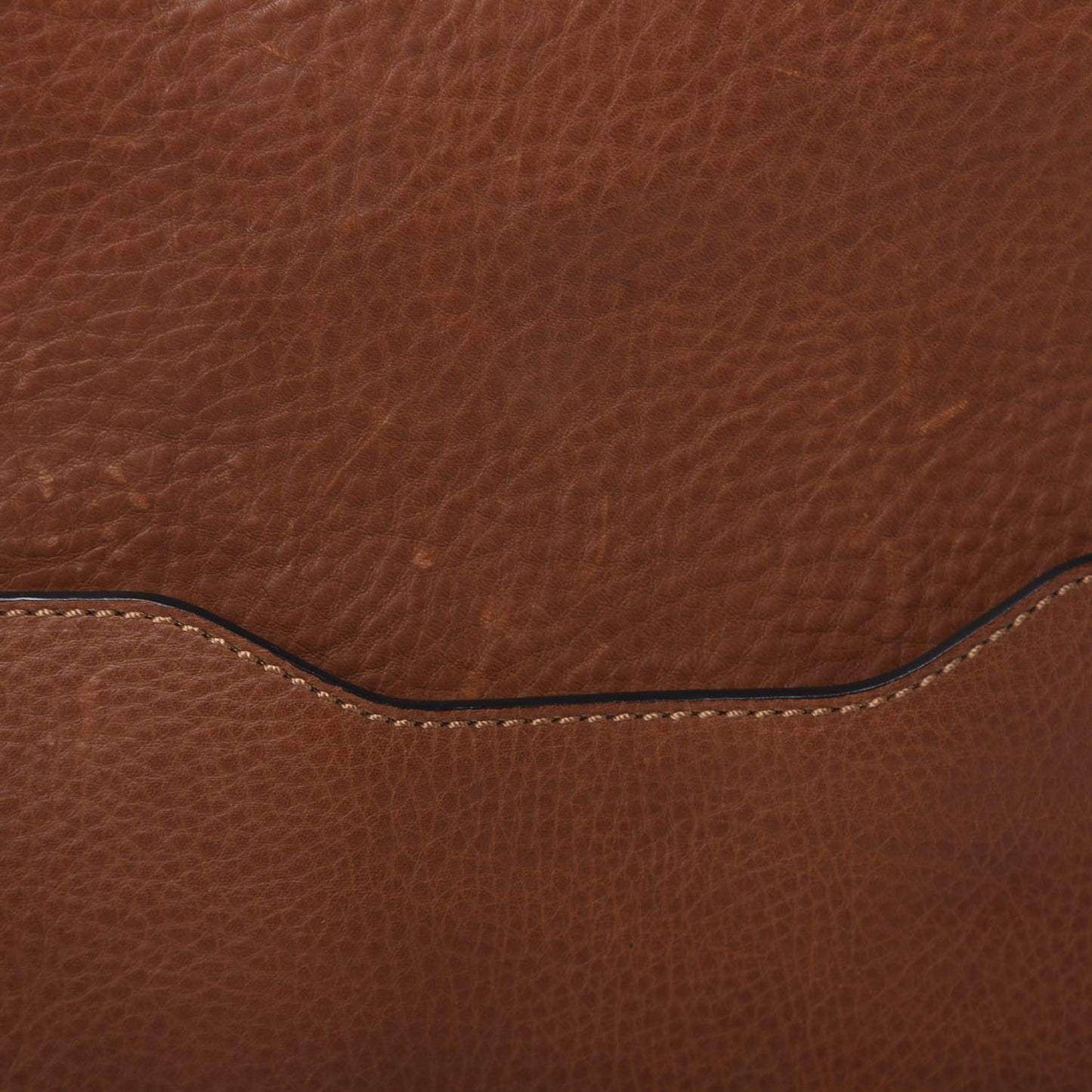 Calfskin Suede Embroidered Large Joylock Satchel Tan