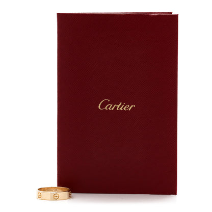Cartier 18K Yellow Gold 5.5mm LOVE Ring 68 12.25 5 of 5