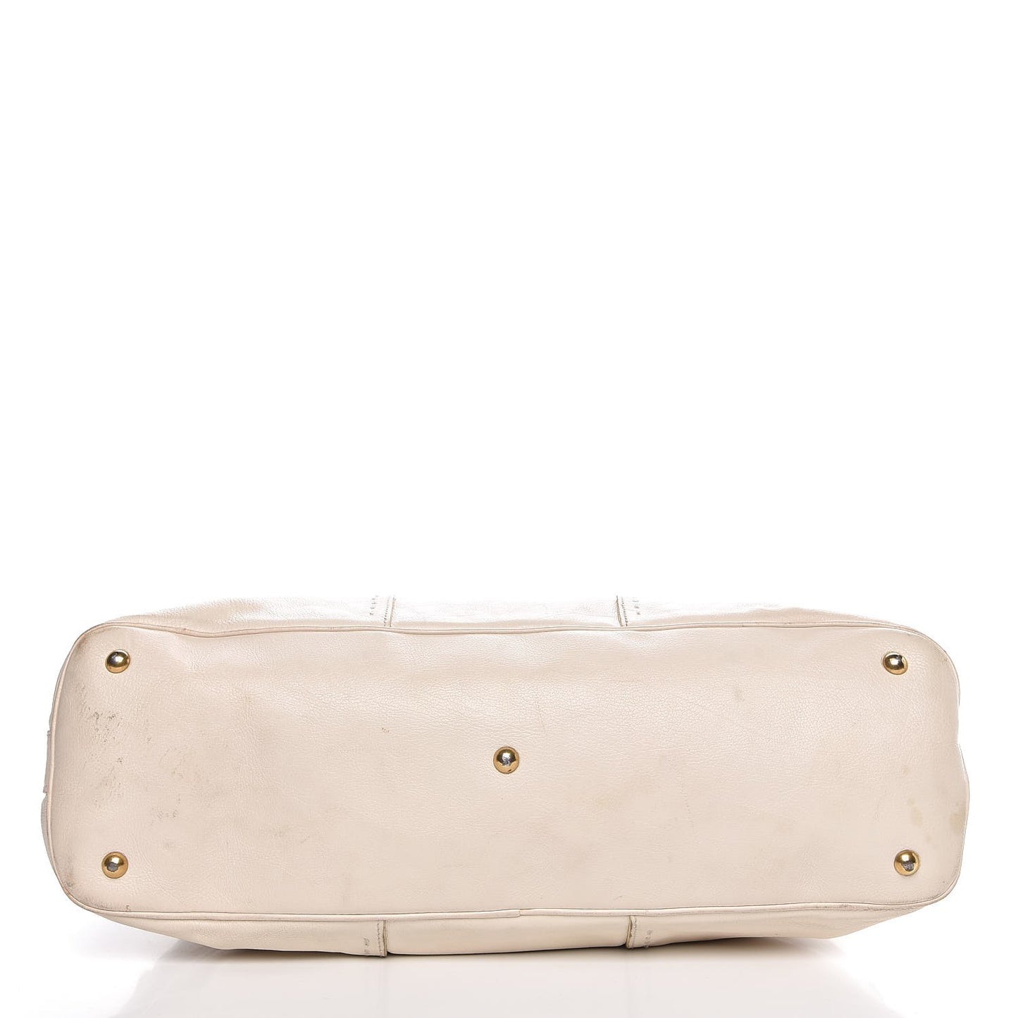 Calfskin Oversized Muse Ivory