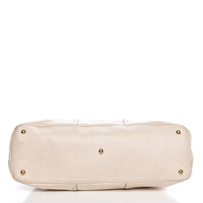 Saint Laurent Calfskin Oversized Muse Ivory 11 of 23