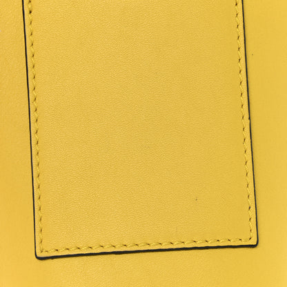 Loewe Calfskin Elephant Pouch Crossbody Bag Yellow 12 of 12