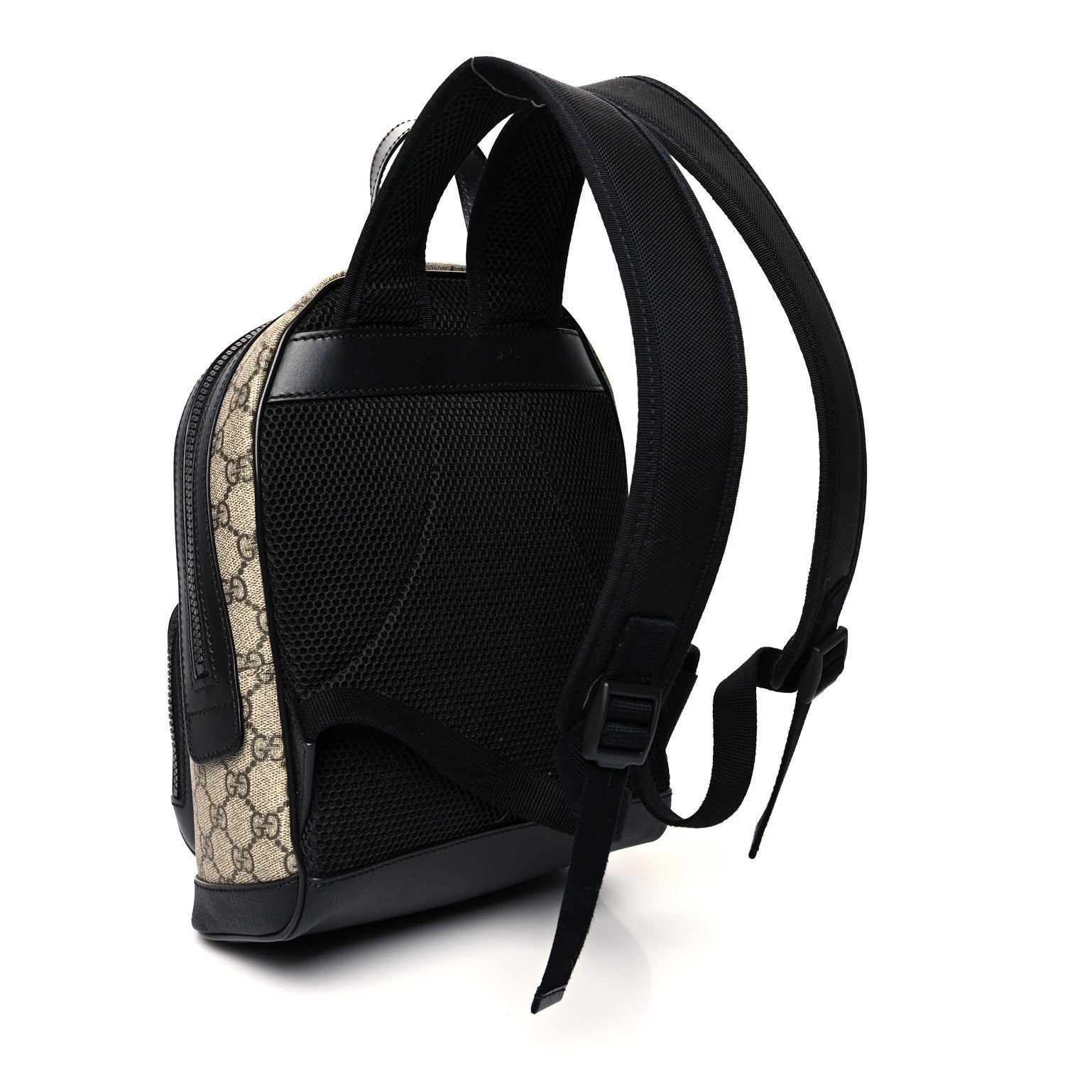 Gucci GG Supreme Monogram Small Eden Day Backpack Black 3 of 10