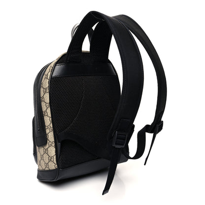 Gucci GG Supreme Monogram Small Eden Day Backpack Black 3 of 10