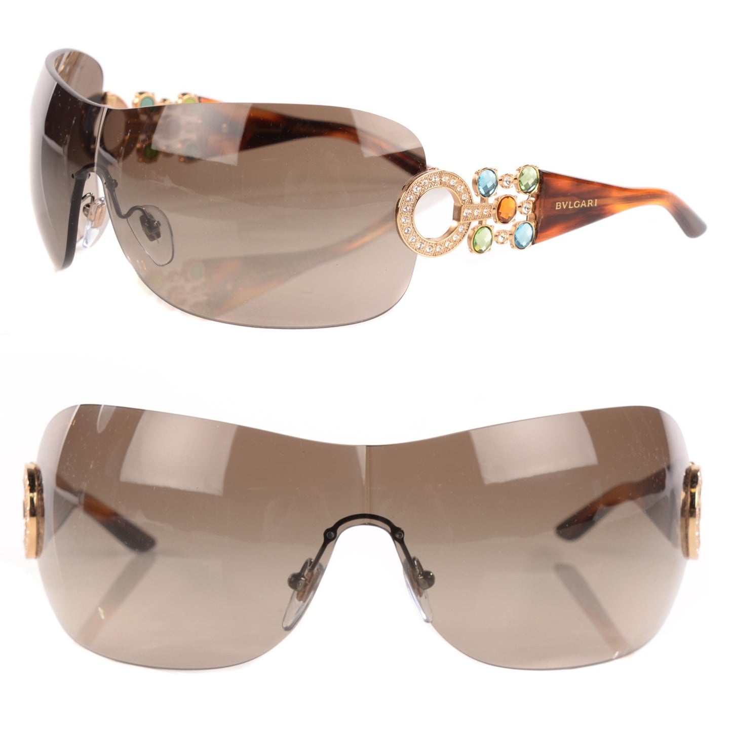 Crystal Sunglasses 6063-B Tortoise