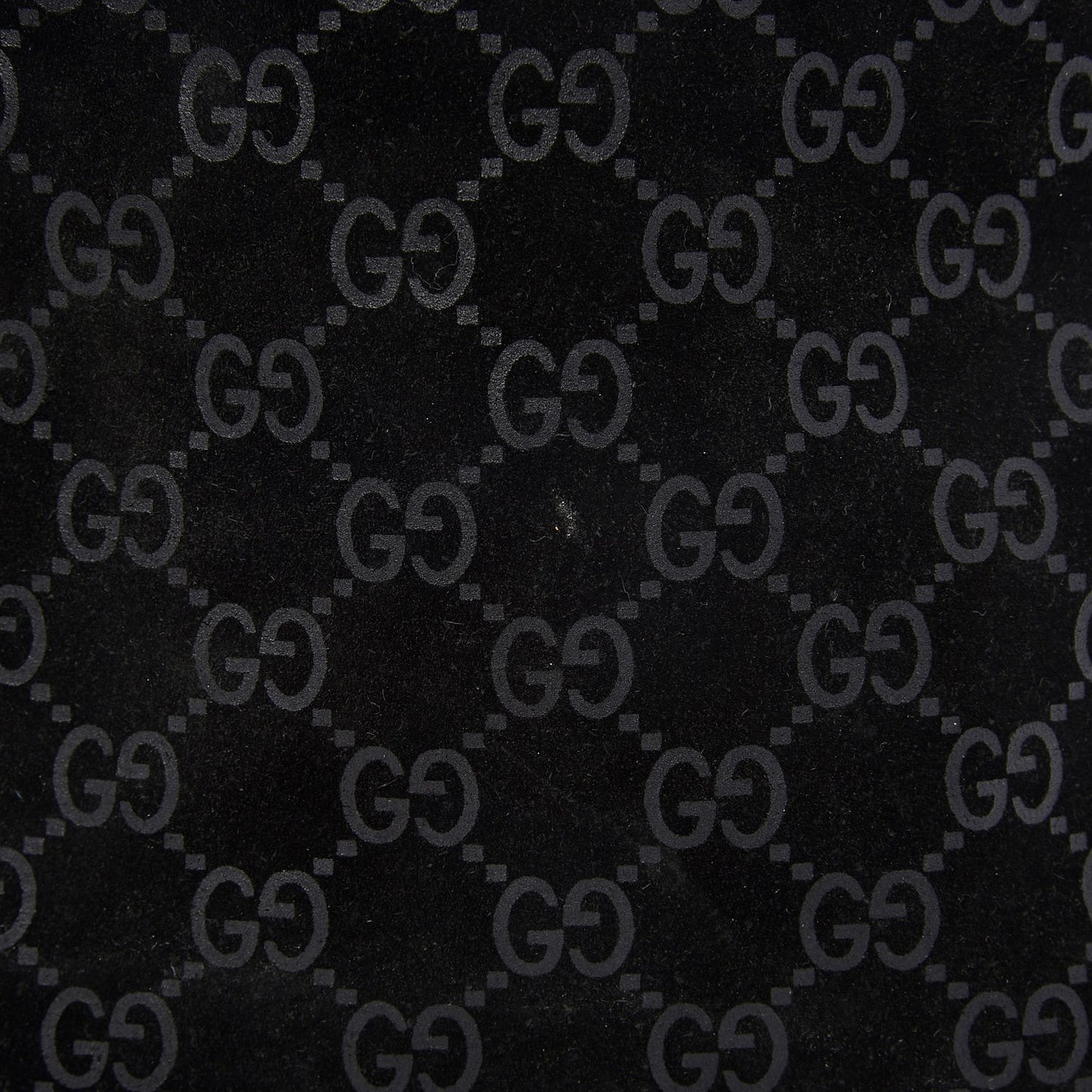 Suede Guccissima Hobo Black