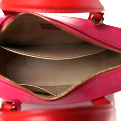Louis Vuitton Calfskin Dora PM Rouge 4 of 6