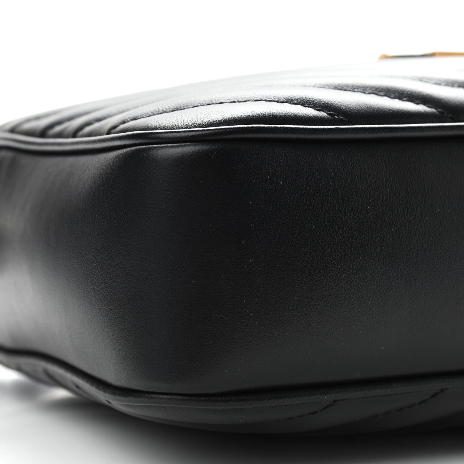 Saint Laurent Calfskin Matelasse Monogram Lou Camera Bag Black 10 of 11