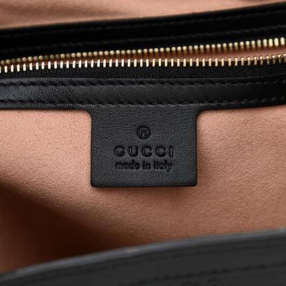 Gucci Guccissima Medium Padlock Tote Black 6 of 11