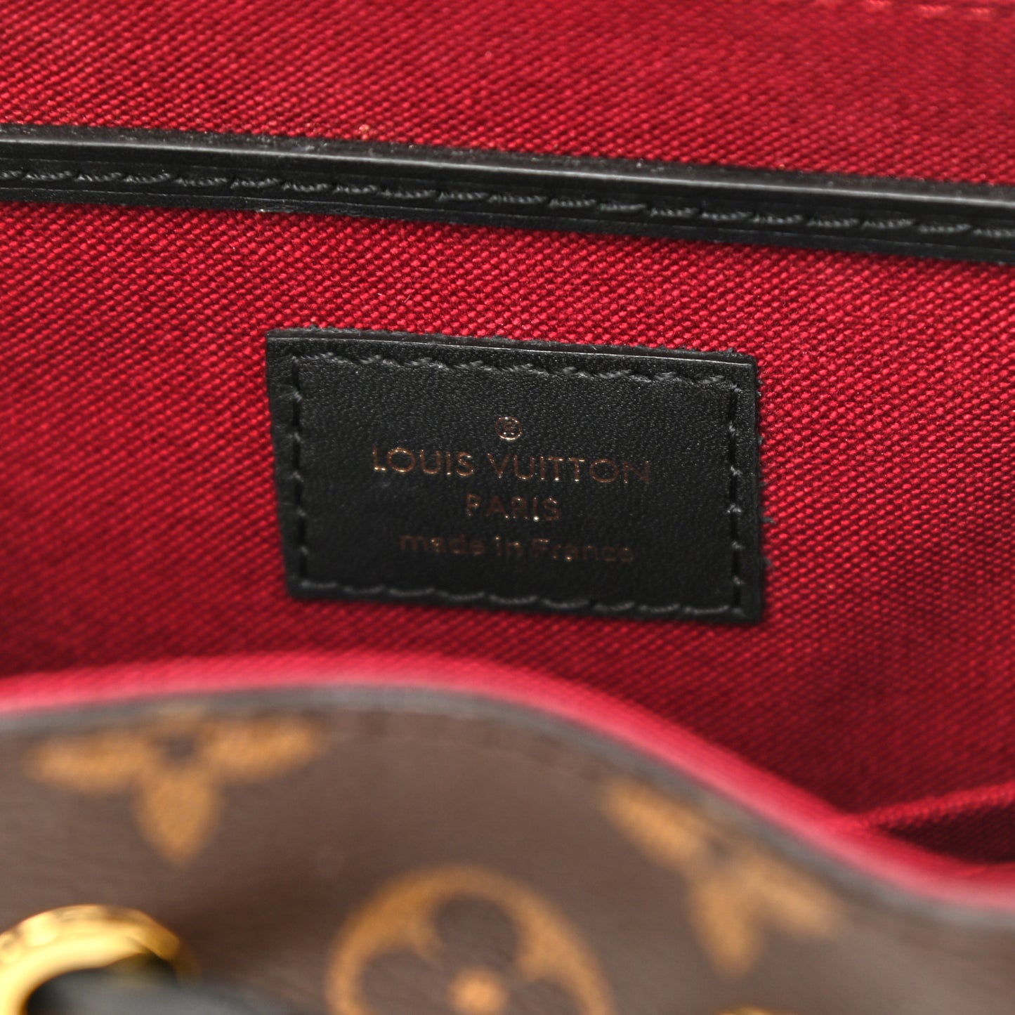 Monogram BB Montsouris NM Backpack Black