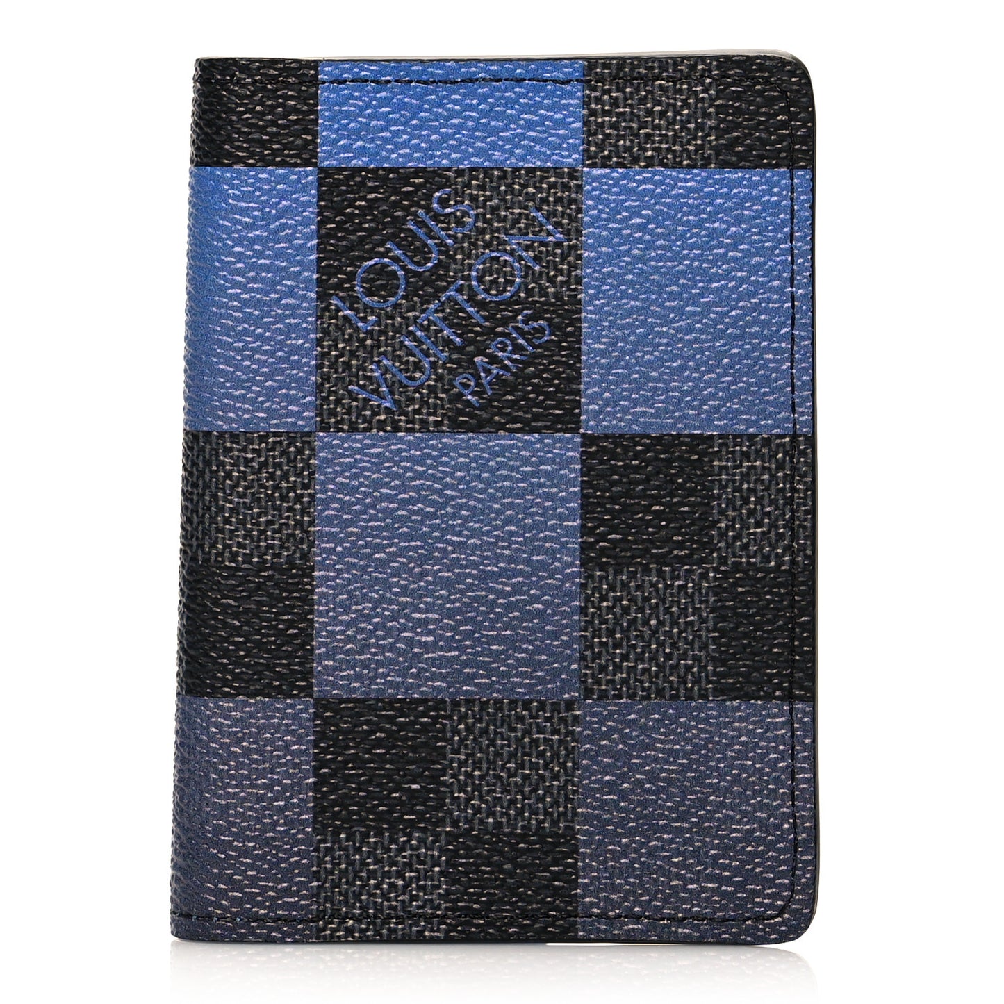 Damier Graphite Giant Pocket Organizer Blue