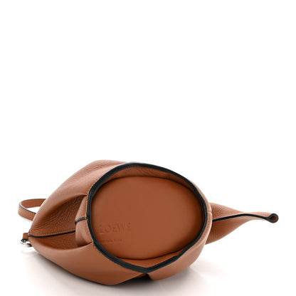 Loewe Calfskin Mini Elephant Crossbody Bag Tan 4 of 9