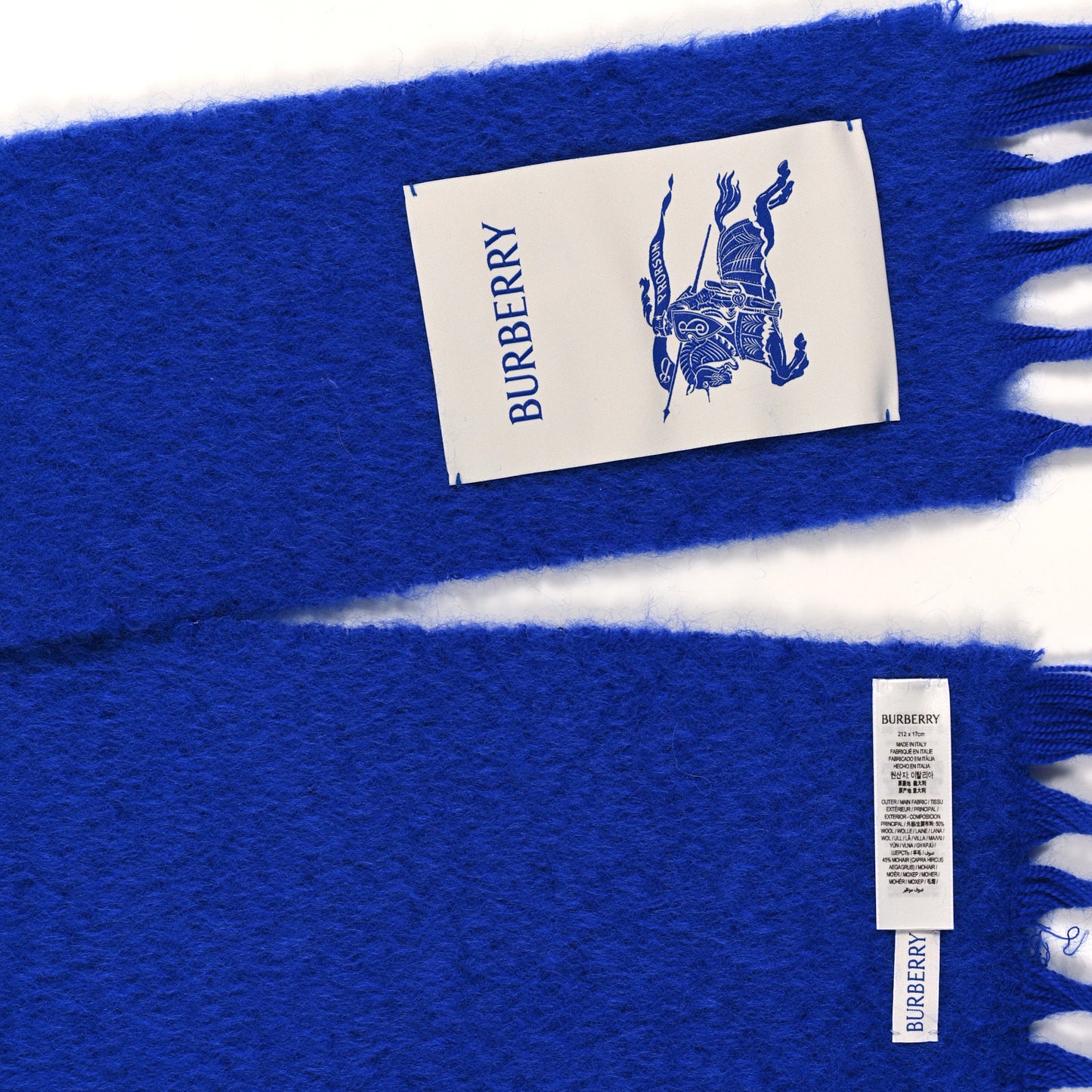 Fringe Scarf Blue