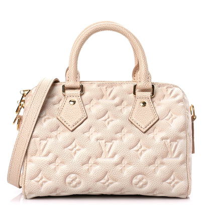 Louis Vuitton Empreinte Monogram Summer Stardust Speedy Bandouliere 20 Beige Clair 1 of 9