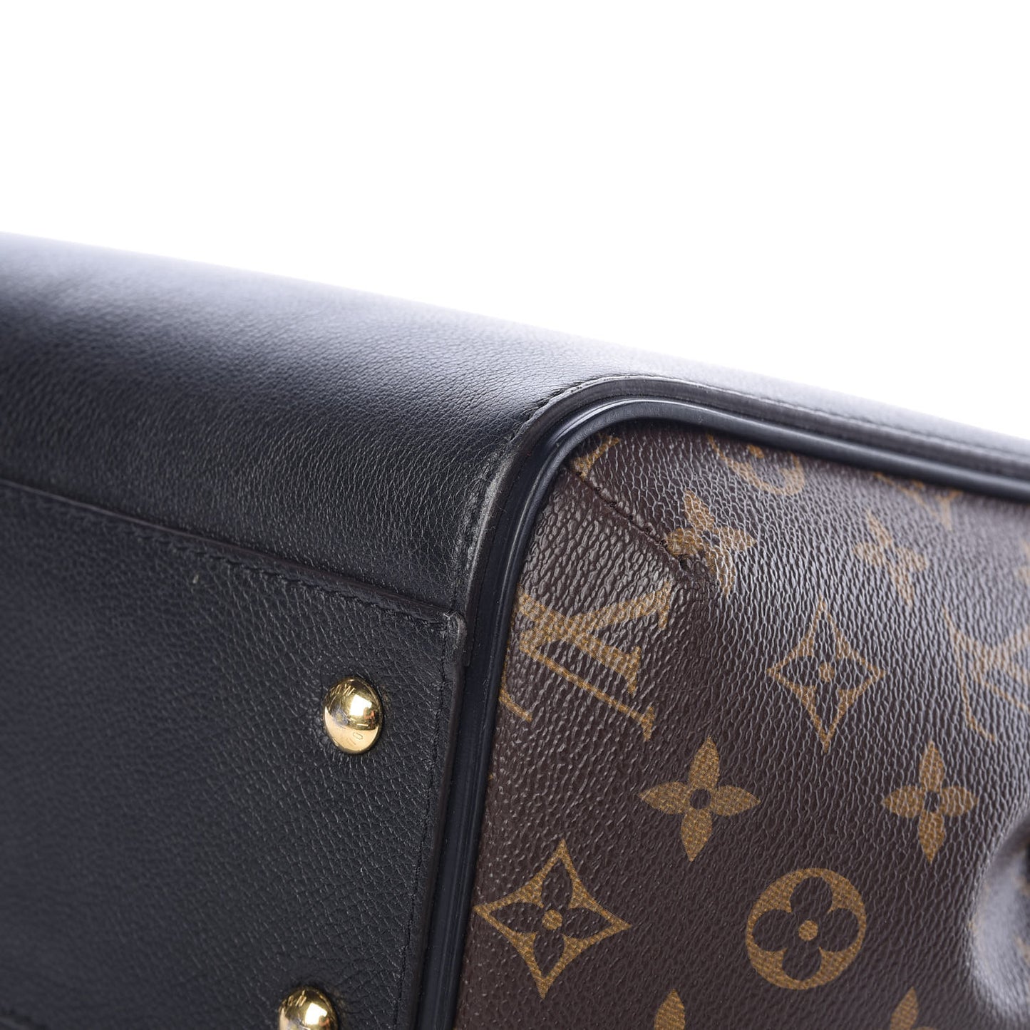 Calfskin Monogram Kimono Tote Black