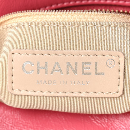 Chanel Rattan Calfskin Small Gabrielle Hobo Beige Pink 6 of 10