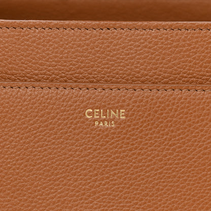 Celine Grained Calfskin Classique 16 Top Handle Bag Tan 6 of 11