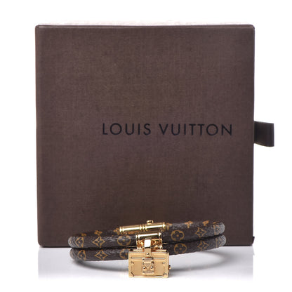 Louis Vuitton Monogram Petit Malle Bracelet 17 5 of 5