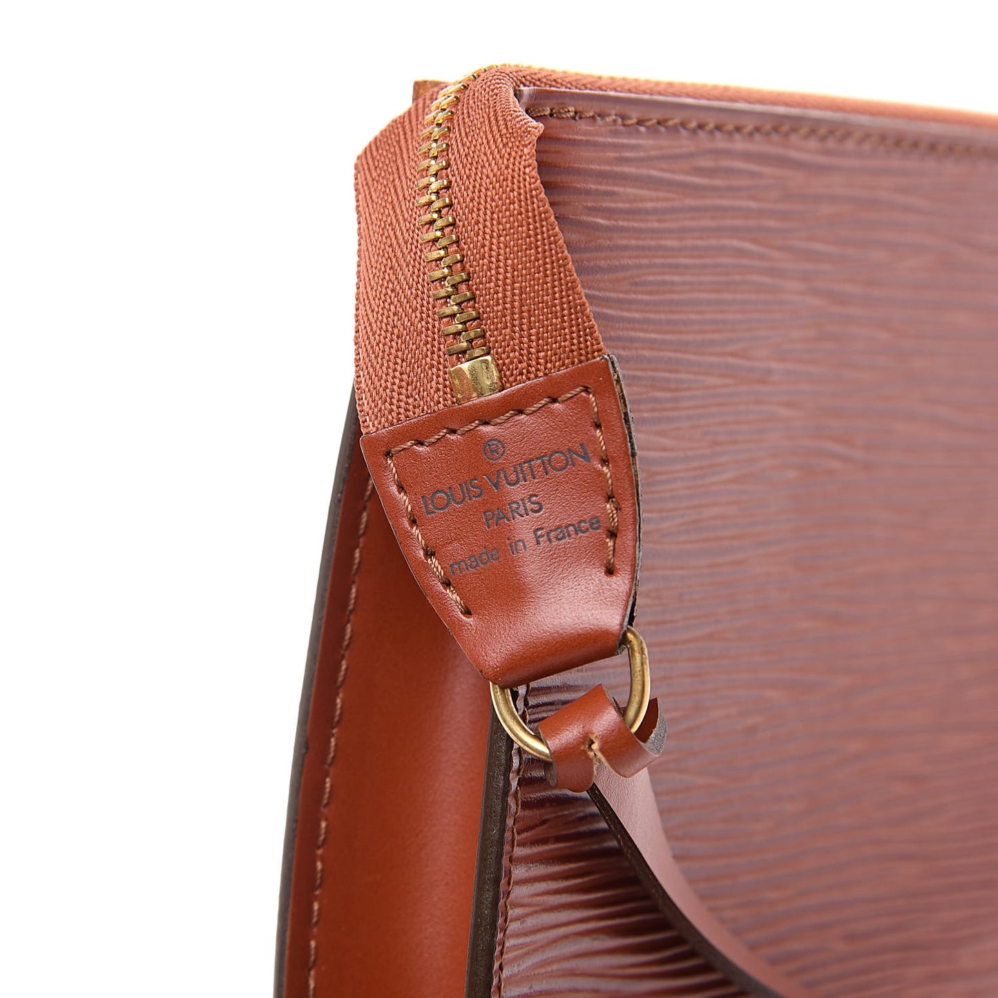 Epi Pochette Accessories 24 Kenyan Fawn