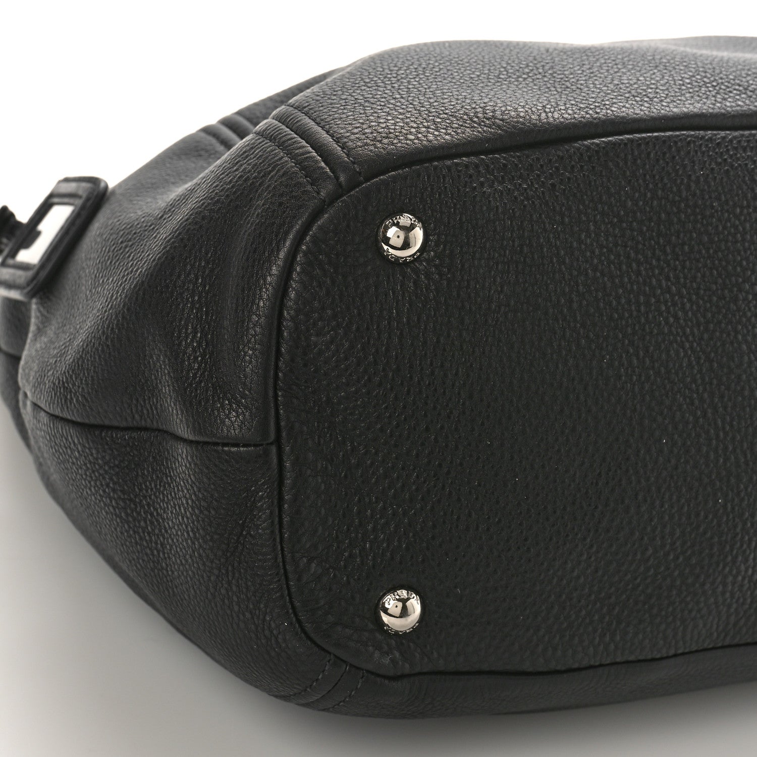 Prada Vitello Phenix Hobo Black 7 of 8