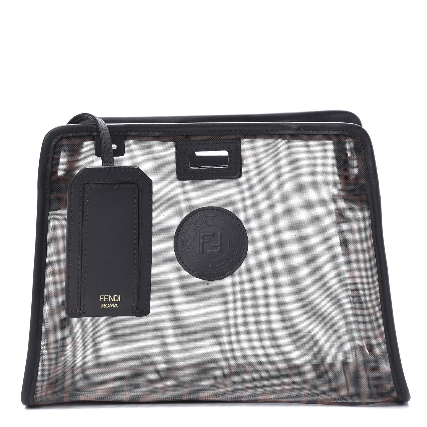 Mesh Vitello Century FF 1974 Mini Peekaboo Defender Cover Marrone Black Ebano