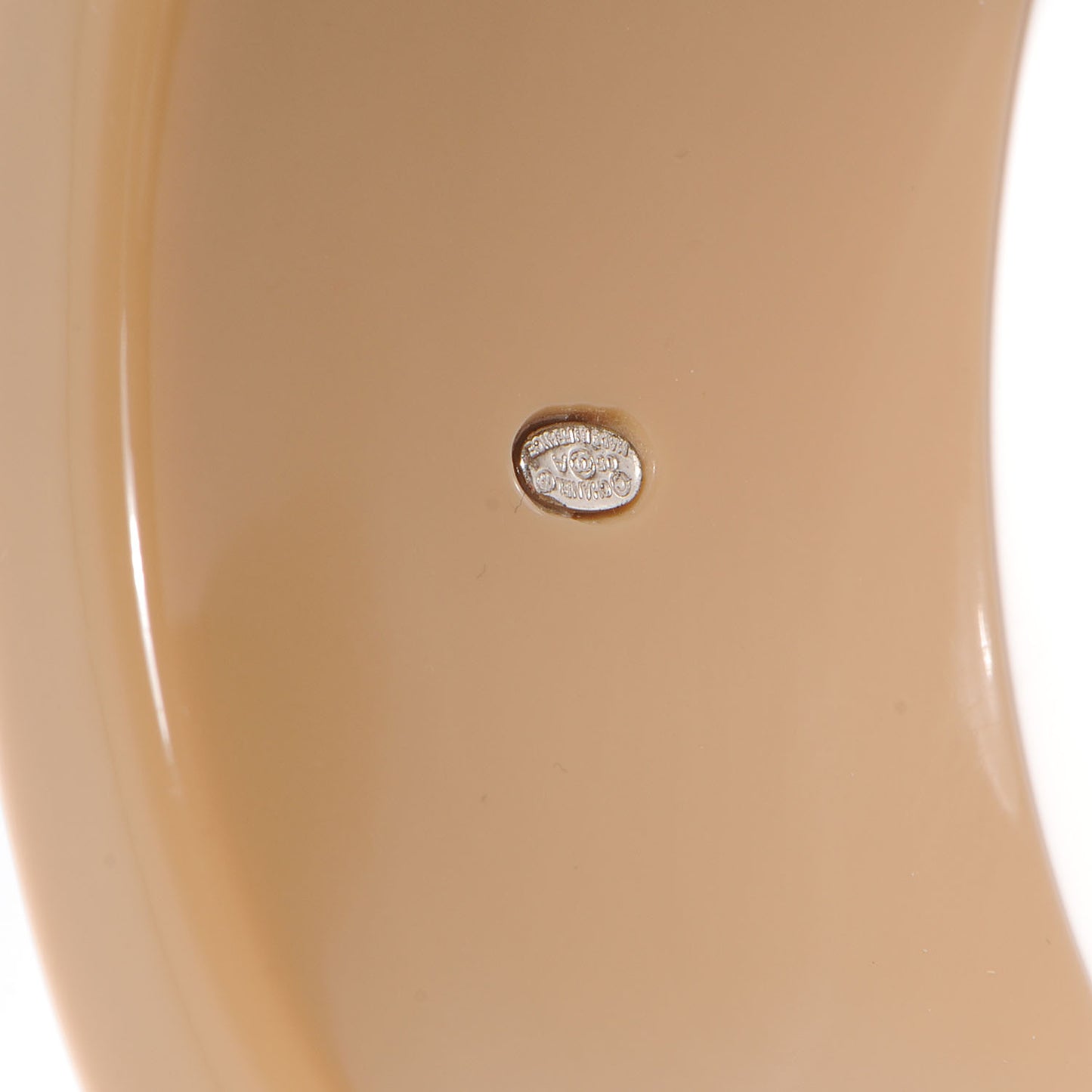 Resin Stitched CC Cuff Beige