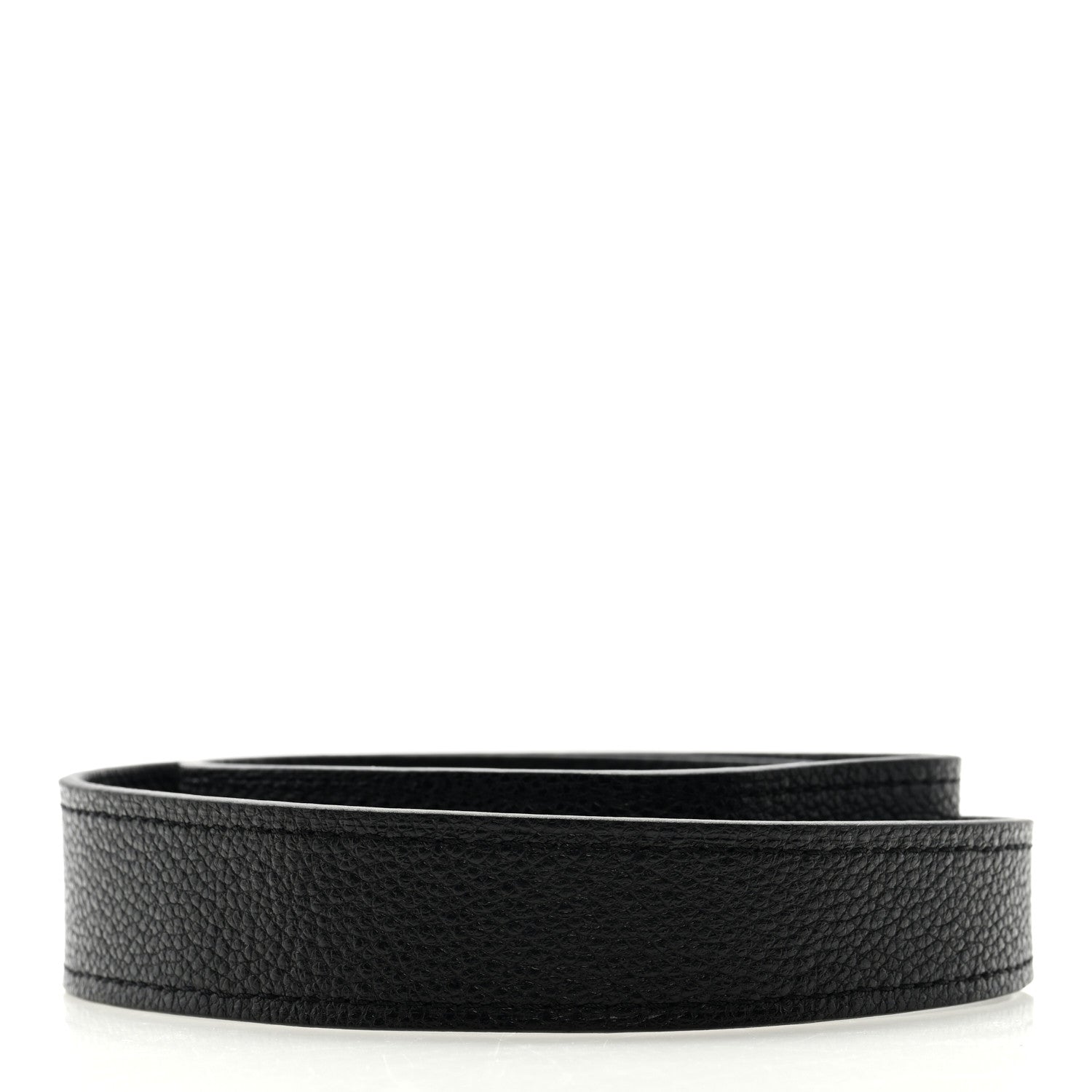 Louis Vuitton Calfskin Shoulder Strap Black 2 of 4