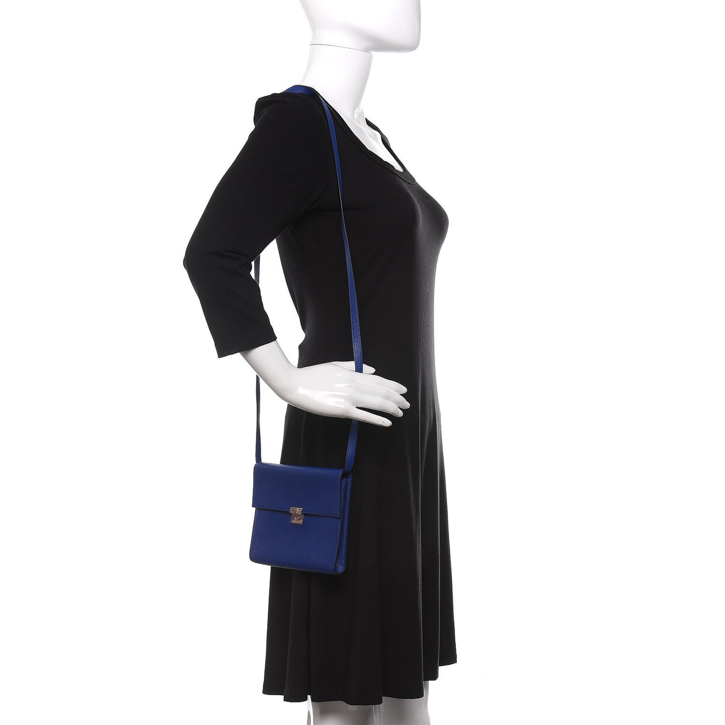 Chevre Mysore Clic 16 Wallet Blue Encre