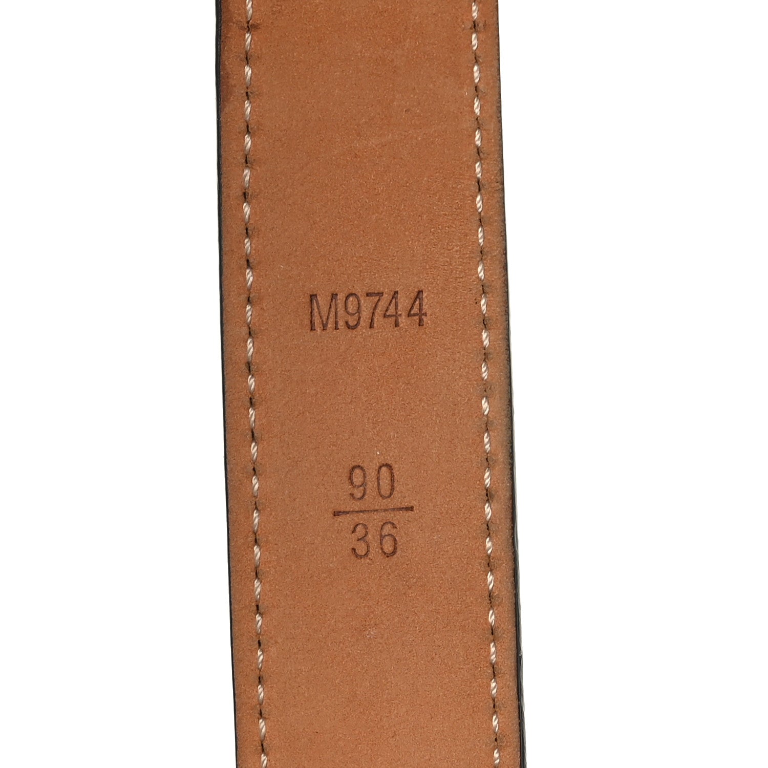 Louis Vuitton Damier Ebene Mini 25mm Belt 90 36 3 of 7